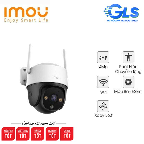 Camera Imou Cruiser S21FEP – Camera Wifi đàm thoại 2 chiều – Công nghệ AI phát hiện người chuyển động